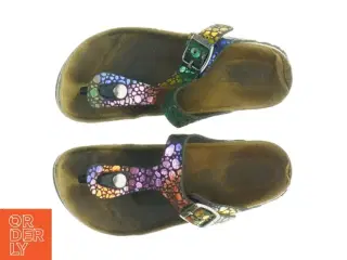 Farverige sandaler