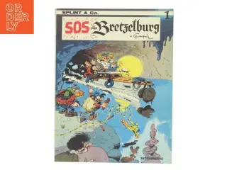 SOS fra Bretzelburg af Franquin (Bog)