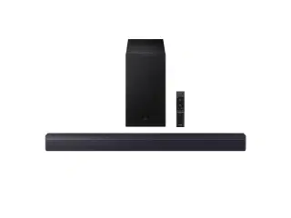 Soundbar Samsung HW-B450F/ZF - 2.1 kanaler, Bluetooth, sort
