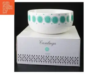Ubrugt Casalinga porcelænsskål fra Casalinga (str. 15 x 6 cm)