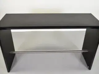 Højbord/ståbord i sort linoleum
