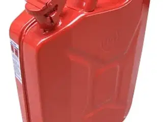 Jerry can 20 liter i metal - rød