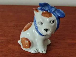 Lille fin porcelænshund