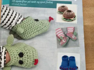 Hæklede babysko