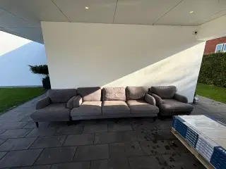 Sofa og 2 stole 