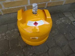 1 stk Ny opfyldt gasflaske 5 Kg