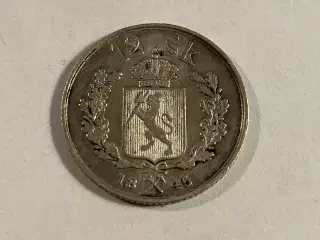 12 Skilling 1845 Norge