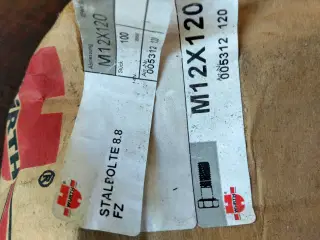 Bolte 12 mm - 120 mm 