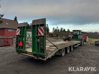Maskintransportvogn Chieftain Agricultural Low Loader