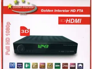 Digitale Tv-modtagere, Golden Interstar HD FTA+ Di