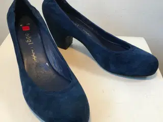Högl, blå pumps, str 40