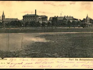 Odense - Parti fra Boldpladsen H.H.O. 258 - Ubrugt