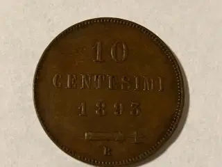 10 Centesimi 1893 San Marino