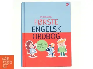 Første Engelsk Ordbog. (Bog)