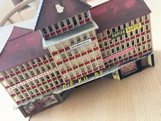 Stor butik center modeltogtilbehør hus skala H0