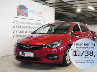 Opel Astra Sports Tourer 1,5 Turbo Edition+ 105HK Stc 6g