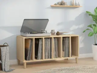 Vinylskab 100x38x48 cm konstrueret træ sonoma-eg