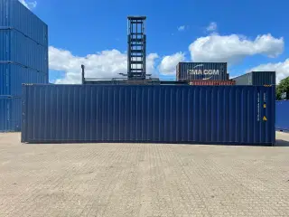40 fods HC Container i Blå Ral 5013 ( andre farver