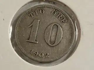 10 øre 1902 Sverige