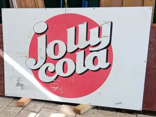 Jolly Cola metalskilt