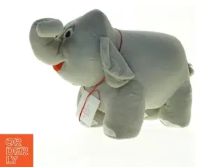 Stor grå elefant plysdyr (str. Længde, 60 cm. højde. 40 cm)