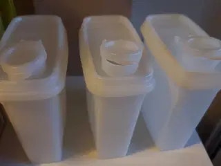 Tupperware proviant beholder 3 stk