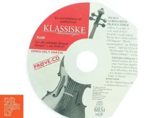 Prøve-CD med klassisk musik