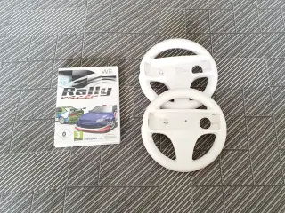 Nintendo Wii rally racer og rat