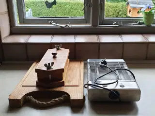 Rullepølsepresse - Skærebræt - Brødrister
