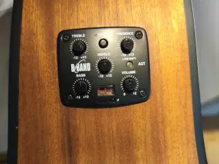 Guitar med tuner og pick up - 4