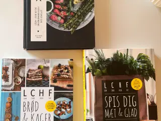 3 bøger LCHF, KETO 