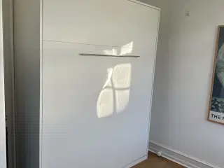 Vægseng 160x200 hvid Smarttbett