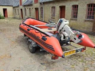 Gummibåd quicksilver 430 HD