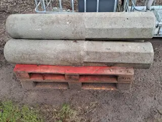Beton søjler til indkøres sælges