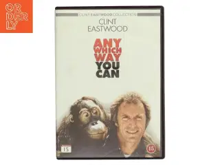 Any Which Way You Can med Clint Eastwood (DVD)