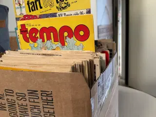 Tempo / Fart og tempo tegneserier 