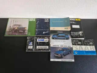 Instruktionsbøger til veteranbiler 