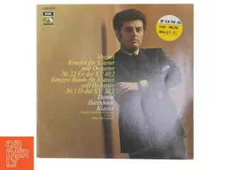 Mozart Koncert for Klavier og Orkester LP fra EMI Electrola