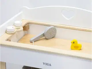 VIGA Dukkepuslebord med badekar, H: 50 cm, L: 54,5 cm, B: 30 cm, 1 stk.