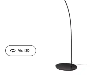 Standerlampe skaftet fra Ikea og Sofa bortgives