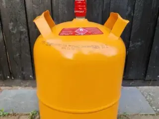 Gasflaske, 11 kg gasflaske ny, fyldt og plomberet.