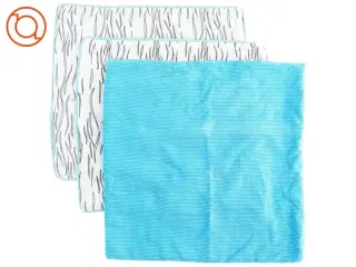 3 pudebetræk (str. 40 x 40 cm og 45 x 45 cm )
