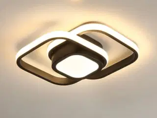 2 stk. Aurora Prestige Loftlampe firkantet 36W