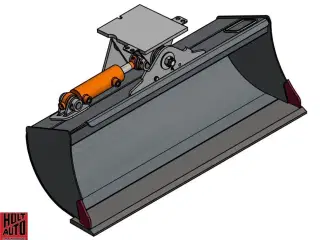 JST Kipbar planerskovl  E-KPS1, 100-120 cm.