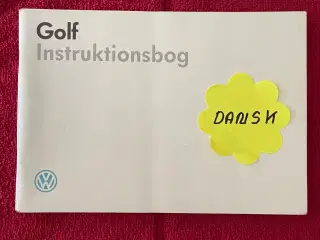 Instruktionsbog Golf-Modeller
