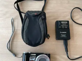 Digitalkamera: Panasonic DMC-TZ7 sort