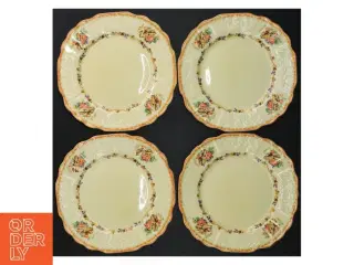 Vintage porcelænstallerkener (str. Ø. 17 cm)