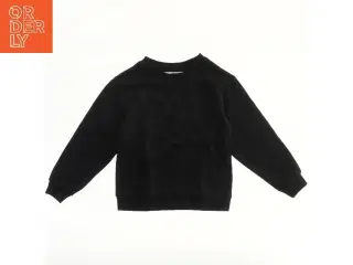 Langærmet sort sweatshirt fra H&M (str. 110)