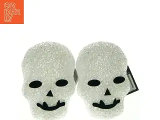 Skelethoved bordlampe fra Coop (str. 11 x 7 cm)