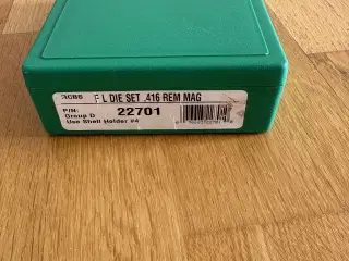 Genladning 416 mm Rem. Mag